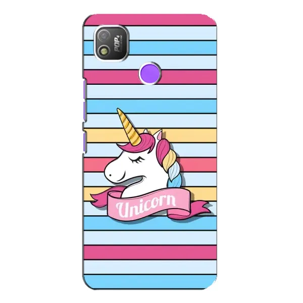 Чехол с принтом «Unicorn» для TECNO POP 4