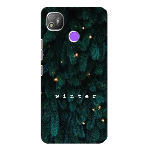 Чехол с принтом «Winter» для TECNO POP 4