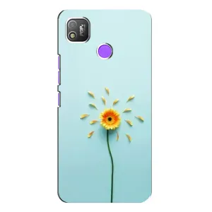 Чехлы с Цветами для TECNO POP 4 (VPrint)