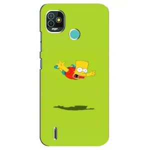 Чjхол з Сімпсонами для TECNO Pop 5 (BD2p) (VPrint) (Барт Сімпсон)