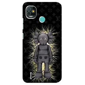 Чохли для TECNO Pop 5 (BD2p) - Bearbrick Louis Vuitton (PREMIUMPrint) (Bearbrick LV)
