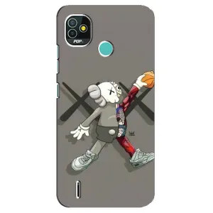 Чохли для TECNO Pop 5 (BD2p) - Bearbrick Louis Vuitton (PREMIUMPrint) (Беарбрік Джордан)