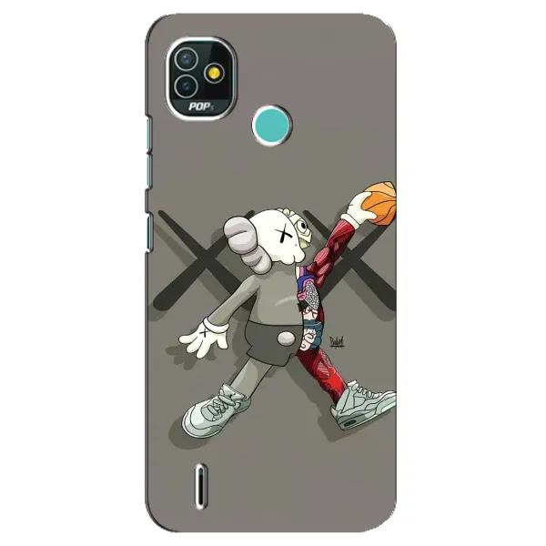 Чохол з принтом «Беарбрік Джордан» для TECNO Pop 5 (BD2p)