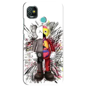 Чохли для TECNO Pop 5 (BD2p) - Bearbrick Louis Vuitton (PREMIUMPrint) (Беарбрік)
