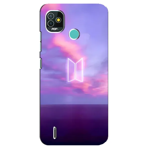 Чехол с принтом «BTS логотип» для TECNO Pop 5 (BD2p) Чехол с принтом «BTS логотип» для TECNO Pop 5 (BD2p)