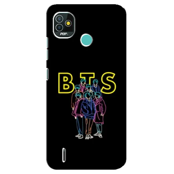 Чехол с принтом «BTS стайл» для TECNO Pop 5 (BD2p) Чехол с принтом «BTS стайл» для TECNO Pop 5 (BD2p)