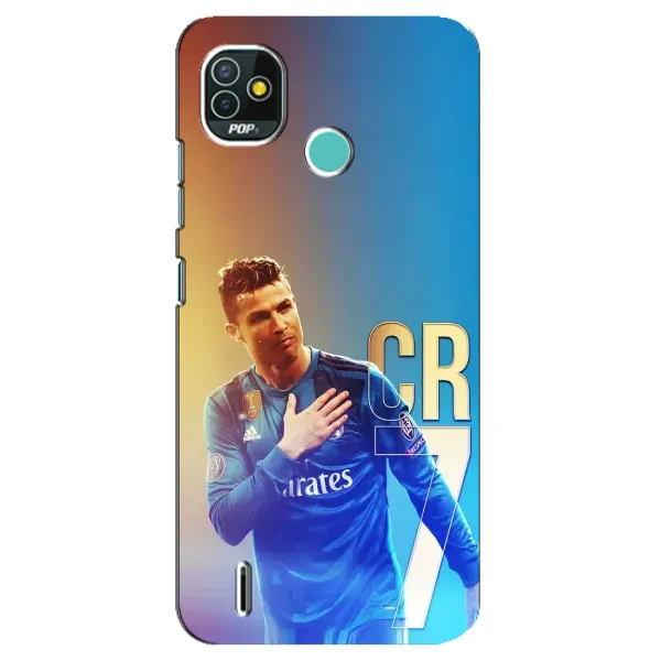 Чехол с принтом «CR7 Real» для TECNO Pop 5 (BD2p)