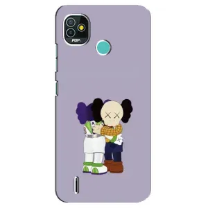 Чохли для TECNO Pop 5 (BD2p) - Bearbrick Louis Vuitton (PREMIUMPrint) (Дружба Беарбрік)