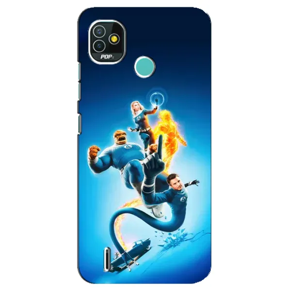 Чохол з принтом «Герої Фантастична Четвірка» для TECNO Pop 5 (BD2p)