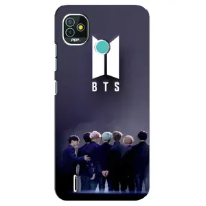 Чехол с принтом «Группа BTS» для TECNO Pop 5 (BD2p)