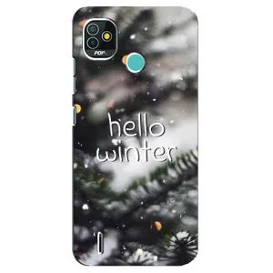 Новорічні, Святкові Чохли для TECNO Pop 5 (BD2p) - 2024 год (Hello winter)
