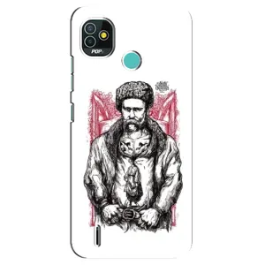 Чохли для TECNO Pop 5 (BD2p) с принтом Тараса Шевченко (AlphaPrint) (Козак Шевченко)