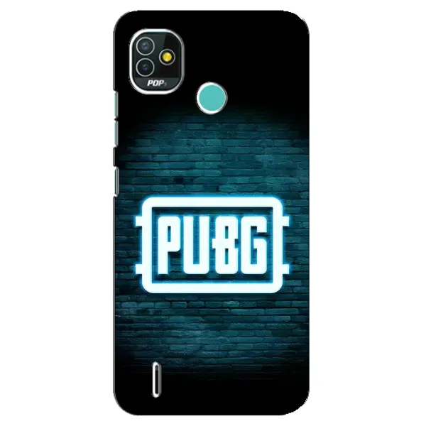 Чохол з принтом «Лого PUBG» для TECNO Pop 5 (BD2p)