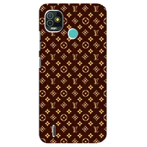 Чохли Луі Вітон для TECNO Pop 5 (BD2p) (AlphaPrint - LOUIS VUITTON) (лого LOUIS VUITTON)