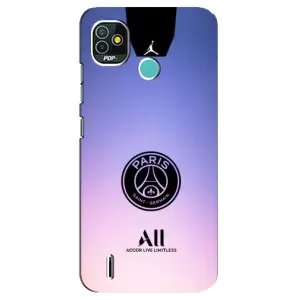 Чохли PSG для TECNO Pop 5 (BD2p) (AlphaPrint) (лого PSG)