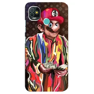 Бренднові Чохли для TECNO Pop 5 (BD2p) - (PREMIUMPrint) (Mario LV)