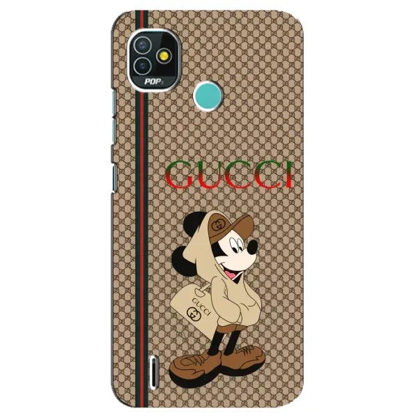 Чехол с принтом «Mickey GUCCI» для TECNO Pop 5 (BD2p)