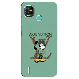 Чохли Луі Вітон для TECNO Pop 5 (BD2p) (AlphaPrint - LOUIS VUITTON) (Міккі Маус LV)