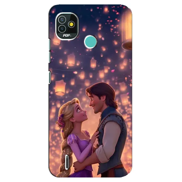 Чохол з принтом «Принцеса та принц» для TECNO Pop 5 (BD2p)