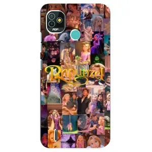 Чохол Рапунцель для TECNO Pop 5 (BD2p) (Колаж Рапунцель)