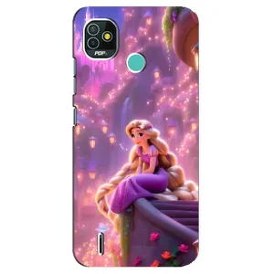 Чохол Рапунцель для TECNO Pop 5 (BD2p) (Рапунцель у замку)
