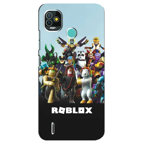Чохол з принтом «ROBLEX» для TECNO Pop 5 (BD2p)