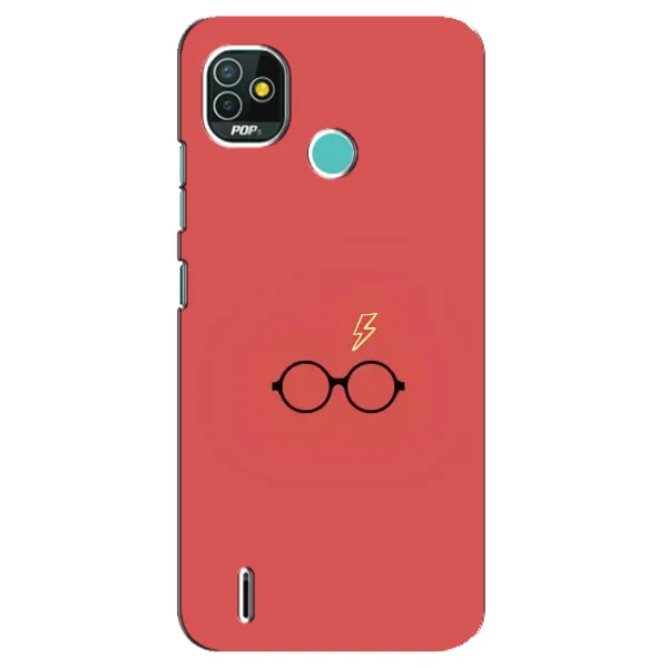 Чехол с принтом «шрам и очки» для TECNO Pop 5 (BD2p)