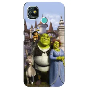 Чехол с мультфильмом Шрек на TECNO Pop 5 (BD2p)
