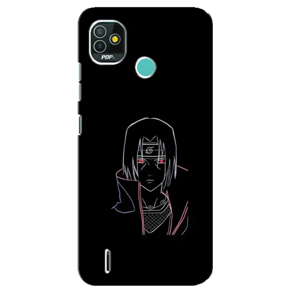 Чехол с принтом «силуэт Итачи» для TECNO Pop 5 (BD2p)