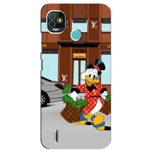 Чехли для TECNO Pop 5 (BD2p) - Скрудж МакДак Louis Vuitton (PREMIUMPrint) (Скрудж ЛВ)