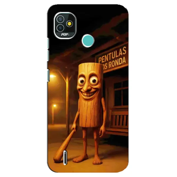 Чохол з принтом «Тунг тунг сахур» для TECNO Pop 5 (BD2p)