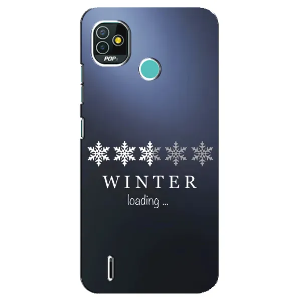 Чохол з принтом «Winter loading» для TECNO Pop 5 (BD2p) Чохол з принтом «Winter loading» для TECNO Pop 5 (BD2p)