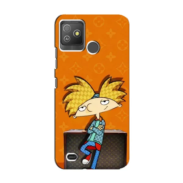 Чохол з принтом «Арнольд» для TECNO Pop 5 GO