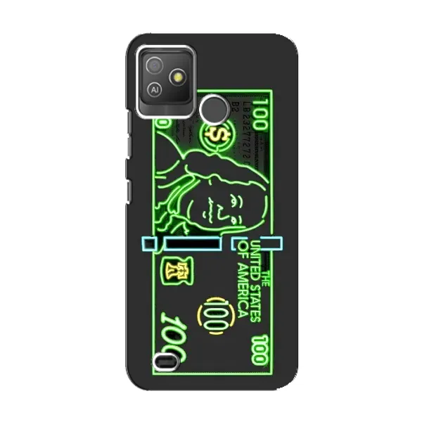 Чехол с принтом «Баксы» для TECNO Pop 5 GO