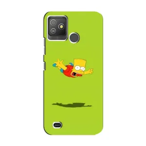 Чехол с Симпсонами для Tecno Pop 5 GO (VPrint)