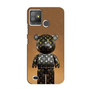 Чехлы для Tecno Pop 5 GO - Bearbrick Louis Vuitton (PREMIUMPrint)