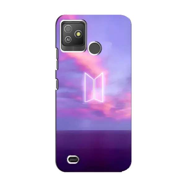 Чехол с принтом «BTS логотип» для TECNO Pop 5 GO Чехол с принтом «BTS логотип» для TECNO Pop 5 GO