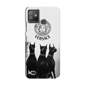 Чохли VERSACE для ТЕКНО Поп 5 ГО (PREMIUMPrint) (Доберман Версаче)
