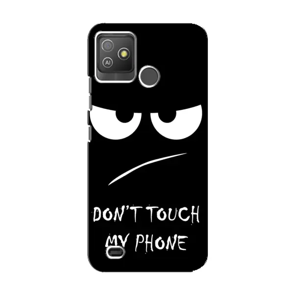 Чехол с принтом «Dont Touch» для TECNO Pop 5 GO