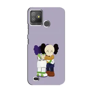 Чохли для Tecno Pop 5 GO - Bearbrick Louis Vuitton (PREMIUMPrint) (Дружба Беарбрік)