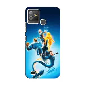 Чохол з принтом Фантастична четвірка для Tecno Pop 5 GO (Герої Фантастична Четвірка)