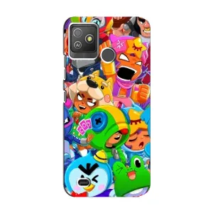 Чехлы Brawl Stars для Tecno Pop 5 GO (AlphaPrint) (Герои Бравл Старс)