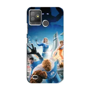 Чохол з принтом Фантастична четвірка для Tecno Pop 5 GO (Герої Фантастична Четвірка)