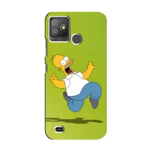 Чjхол з Сімпсонами для Tecno Pop 5 GO (VPrint) (Гомер Сімпсон)