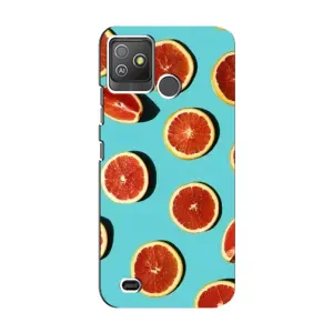 Чохли з фруктами для Tecno Pop 5 GO (VPrint) (Грейпфрут)