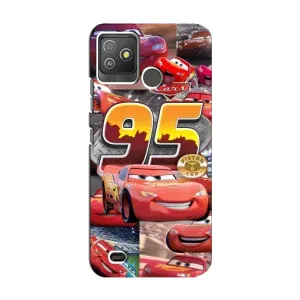 Силіконовий чохол Маквін для Tecno Pop 5 GO (Колаж Блискавка Маквін)