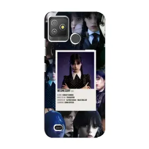 Чохли Венсдей на Tecno Pop 5 GO Уенсдей (AlphaPrint) (колаж Венздей)