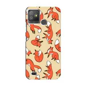Чохли з картинкою Лисичка для Tecno Pop 5 GO (VPrint) (Лисички)