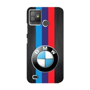 Чохол для ТЕКНО Поп 5 ГО - з принтом БМВ (AlphaPrint) (Лого BMW)