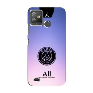 Чохли PSG для Tecno Pop 5 GO (AlphaPrint) (лого PSG)